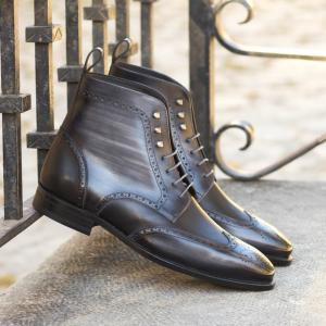 Introducing The Dearborn St. Military Brogue Boot from Robert August: Handcrafted to Perfection
