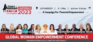Trish Steele Speaking at the Global Woman Empowerment Conference 2023