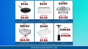 Restaurant Equipment Sale