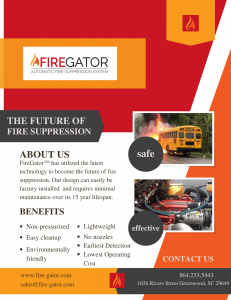 Benefits of Fire Gator Fire Suppression Systems