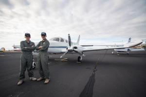 Jessup Aviation students