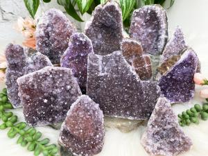 Colorful Amethyst Clusters
