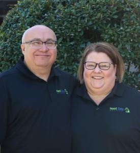 Brien and Lesli Caldwell, Owners of Next Day Access Dallas-Celina