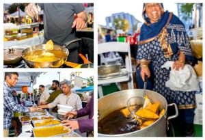 The aroma of Bangladeshi delicacies filled the air.