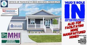 OfficeOfManufacturedHousingProgramsOHMP-HUDsRoleInManufacturedHousingNotJustStructuralAlsoForFacilitatingMore Manufactured Homes Exclusive Q&A Specifies Manufactured Housing Institute (MHI) Purported Failure with HUD for Implementation of Federal Manufact