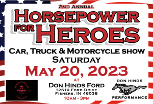 2023 Horsepower for Heroes banner
