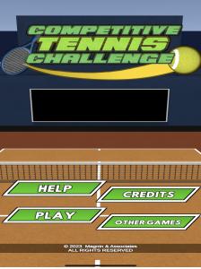 Competitive Tennis Challenge Title