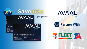 Avaal blue partnership with TA Petro & 7Fleets