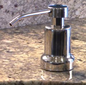 Upgrade your hand washing game with our stylish and convenient built-in foaming soap dispensers. Say goodbye to cluttered counters and hello to a sleek and functional sink setup! #UltimateKitchen #BuiltInSoapDispenser