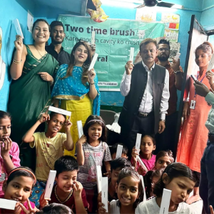 Oral hygiene day campaign of healthifyindia foundation
