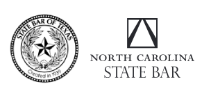 Texas and North Carolina State Bar Logos