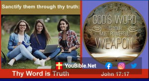 The Word of God is YOUR most POWERFUL WEAPON