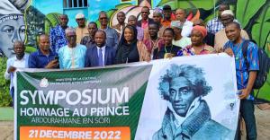 Princess Karen Chatman at Symposium in Conakry Guinea 12/21/2023