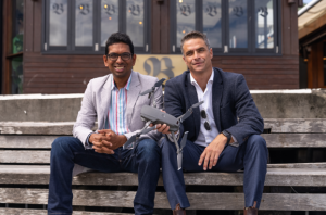 Aerologix co-founders Tom Casker and Rakesh Routhu