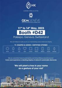 HK Diamonds at GemGenève International Gem & Jewellery Show.