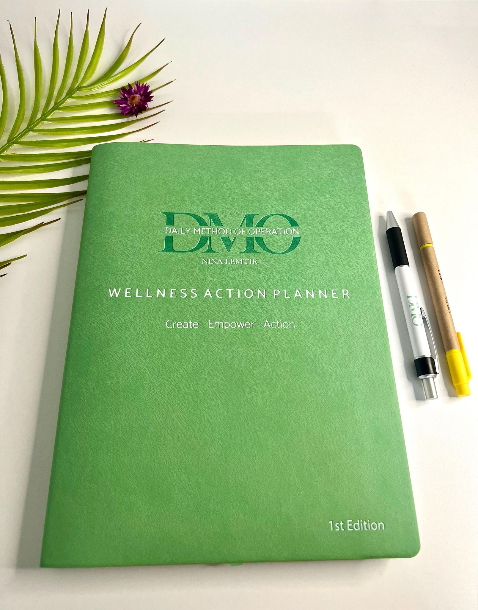The only action based result-driven guided wellness journal