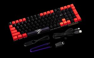 S.T.R.I.K.E. 11 Wireless Mechanical Gaming Keyboard by Mad Catz with hot-swappable switches and included key/switch puller tools for effortless customization