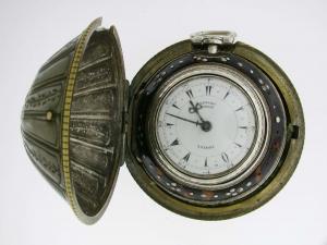 Edward Prior - Silver Verge Pocket Watch in Triple Protective Case