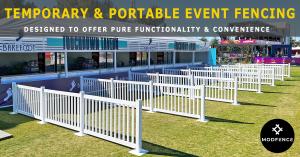 Mix and Move Modular Event Fencing Systems