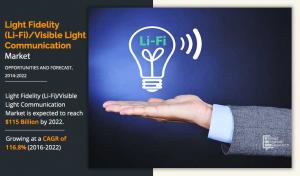 Light Fidelity (Li-Fi)/Visible Light Communication Market Share