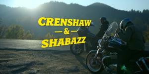 Photo of Crenshaw & Shabazz on Harleys