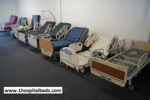 Used refurbished hospital bed models for sale in Virginia from Hill Rom and Stryker