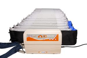 Prius Rhythm Multi Low Air Loss Mattress System with alternating pressure for home care of hospital care