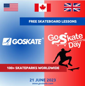 GOSKATE Free lessons during Go Skate Day 2023