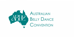 Australian Map with the letters A B D C in it and the words Australian Belly Dance Convention on it's right.