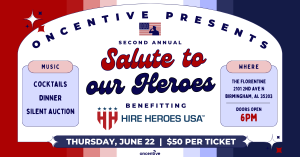 OnCentive Amplifies Support for Veterans with Second-Annual ‘Salute to Our Heroes’ Event Benefitting Hire Heroes USA