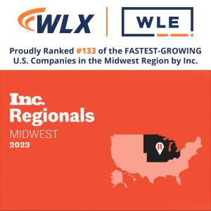 WLX|WLE Inc. Magazine Among Fastest-Growing Companies in the Midwest