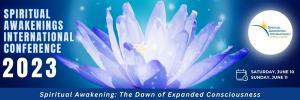 Lotus with 2023 Conference Title, The Dawn of Expanded Consciousness