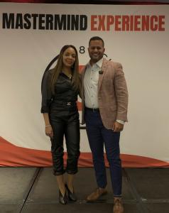 Elizabeth A. Douglas, Esq. pictured with Luis Scott, Founder of 8 Figure Firm.
