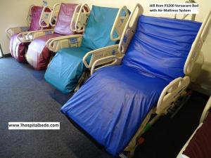 Hill Rom P3200 Versacare hospital bed with air mattress system