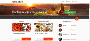 Screenshot of the QuizStore in QuizStud