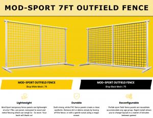 Mod-Sport 7ft Outfield Fence Panels