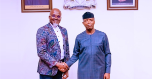 dr-adetoro-bank-omotoye-ceo-of-cruxstone-development-and-investment-limited-sponsor-of-the-sterling-leadership-award-and-professor-yemi-sinbajo-vice-president-of-nigeria-at-the-presentation-of-the-award-in-aso-rock-villa-abuja-recently