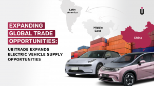 UBITRADE EXPANDS ELECTRIC VEHICLE SUPPLY OPPORTUNITIES