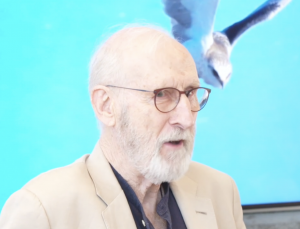 Succession Actor James Cromwell denounced bulldozing plan for Ballona Wetlands.