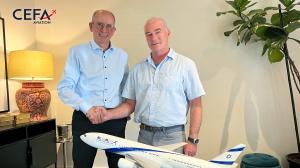 Contract signature between CEFA Aviation and EL AL