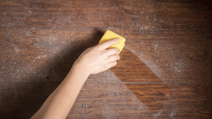 murrieta mold removal expert wiping dust