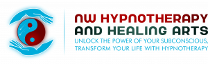 An image of the logo of NW Hypnotherapy and Healing Arts: A symbol representing growth, transformation, and personal empowerment