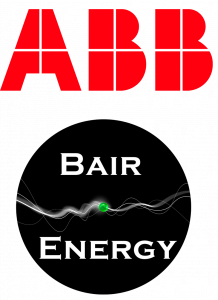 Images of the logos for Bair Energy and ABB