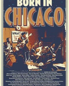 Poster 'BORN IN CHICAGO'