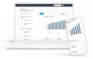 PayProp - dashboard view of platform for rental payment automation, reconciliation, and distribution