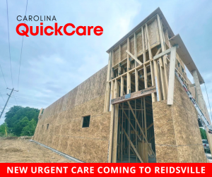 Carolina QuickCare Urgent Care breaking ground in Reidsville