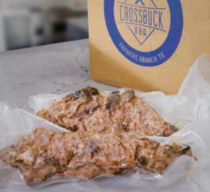 1-Pound, Vacuum Sealed Bags of Crossbuck Chopped Brisket