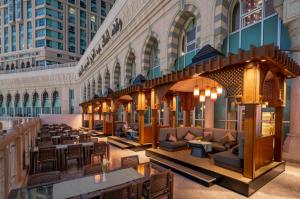 Raffles Makkah Palace outdoor haram view lounge