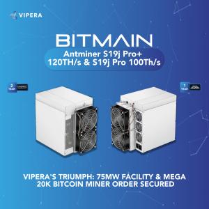 Viperatech: Successfully secured 75 Mega Watts Facility and Secures more than 20 thousand Bitcoin Miners