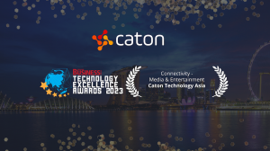SBR award banner Caton Technology 2023